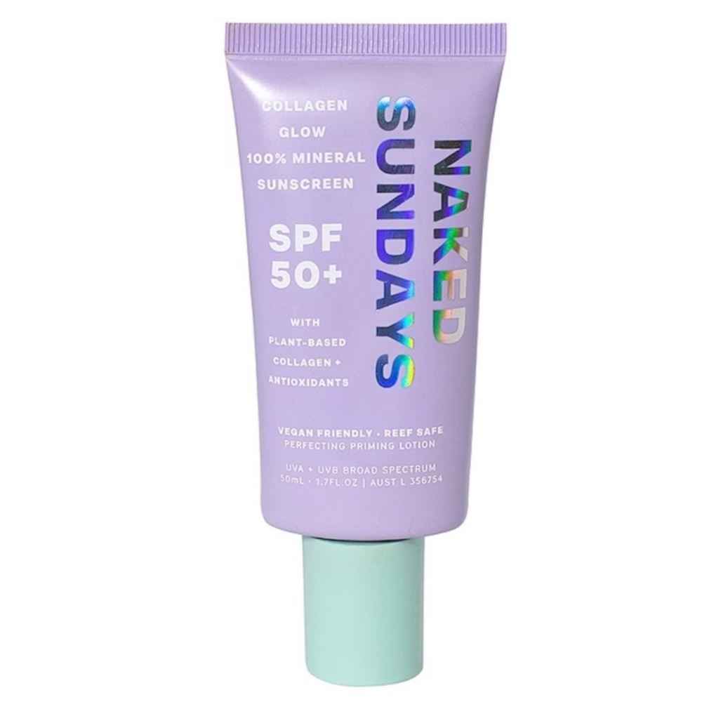 Naked Sundays Mineral Collagen Glow Perfecting Priming Lotion SPF 50+